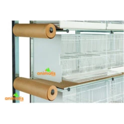 Batterie D'élevage 12 Cages - 60x31x35cm -Fournitures Pour Oiseaux batterie d elevage 12 cages 60x31x35cm 1 2