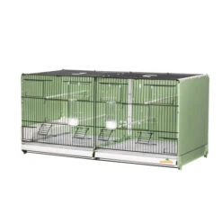 Fournitures Pour Oiseaux 24 Cage D'élevage Pliable "PORTOFINO" 90x40x40 Cm