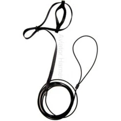 Harnais Pour Perroquets Aviator - S/Noir -Fournitures Pour Oiseaux harnais pour perroquets aviator snoir 2