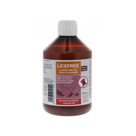 Licefree Liquide Concentré (contre Les Acariens Et Les Poux) 500ml 1 Licefree Liquide Concentré (contre Les Acariens Et Les Poux) 500ml