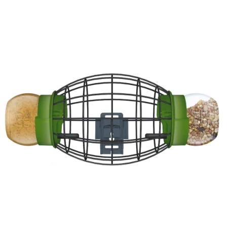 Mangeoire Lona "Voerkooi V10" - Vert - 32x15cm 1 Mangeoire Lona "Voerkooi V10" - Vert - 32x15cm