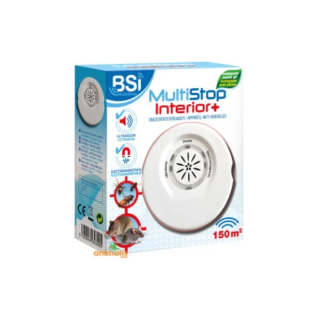 MultiStop Interior Plus - Appareil à Ultrasons Anti-nuisibles - BSI 1 MultiStop Interior Plus - Appareil à Ultrasons Anti-nuisibles - BSI