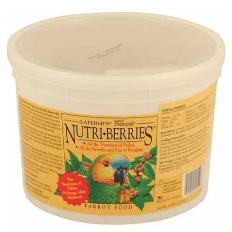 Nutri-Berries "Classic" Perroquet 1,47kg 1 Nutri-Berries "Classic" Perroquet 1,47kg