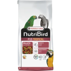 VERSELE-LAGA Nutribird P15 Tropical 10kg - Granulés Extrudés - Aliment D'entretien Pour Perroquets